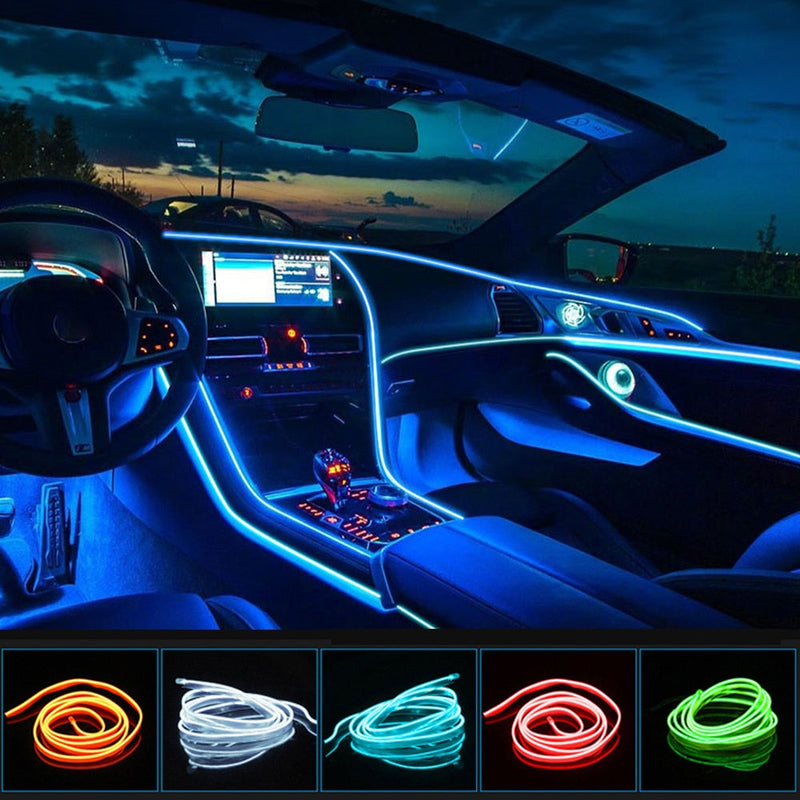 Lux LED® - Fita LED USB para Painel Automotivo