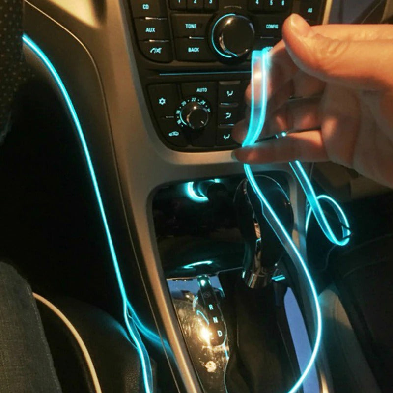 Lux LED® - Fita LED USB para Painel Automotivo